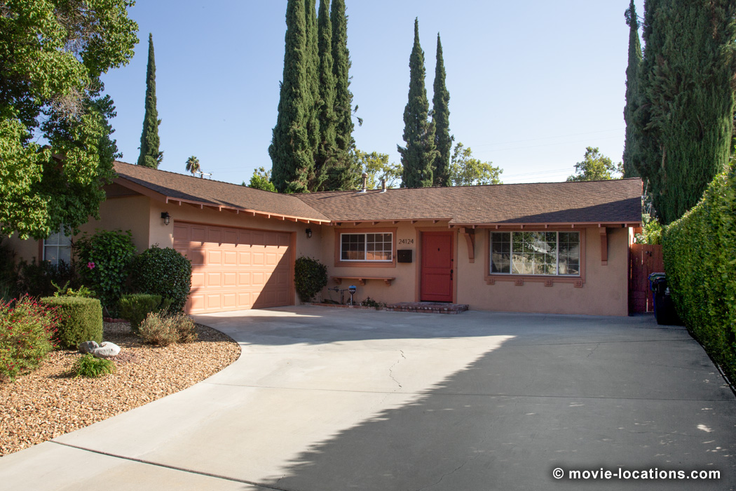 Fast Times at Ridgemont High film location: Welby Way, West Hills, San Fernando Valley