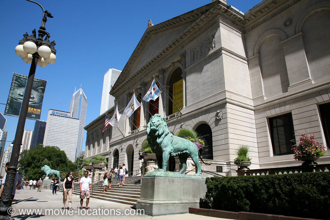 Miracle On 34th Street filming location: the Art Institute of Chicago, South Michigan Avenue, Chicago
