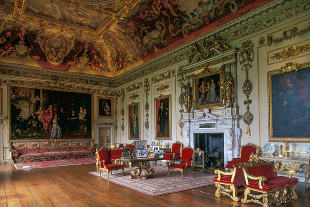 Frankenstein film location: Double Cube Room, Wilton House, Wilton, Wiltshire