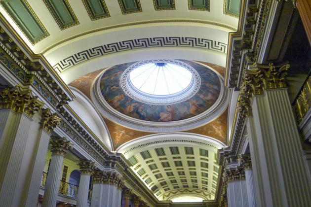 Frankenstein film location: Signet Library, Parliament Square, Edinburgh