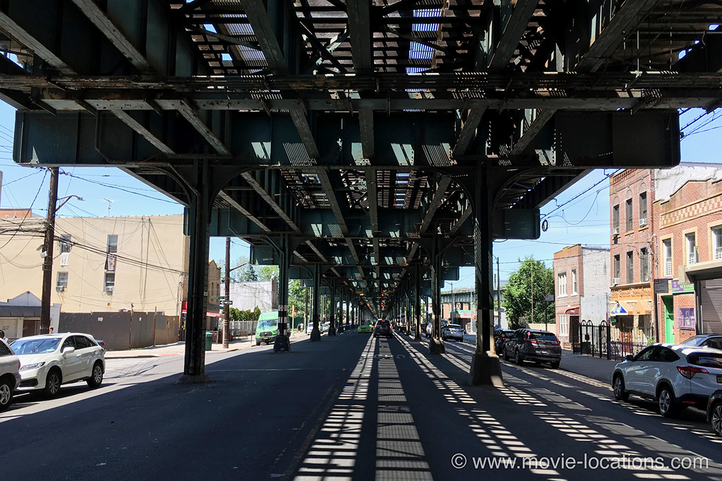 The French Connection film location: Stillwell Avenue, Brooklyn