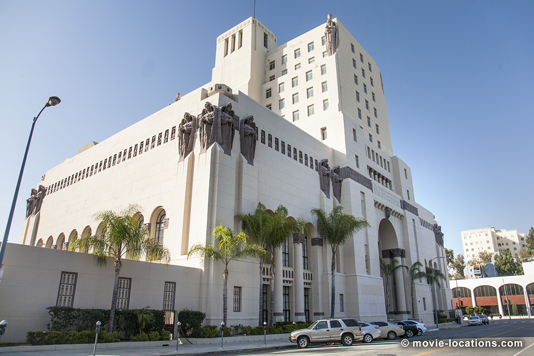 Gangster Squad film location: Park Plaza Hotel, South Park View Street, Downtown Los Angeles