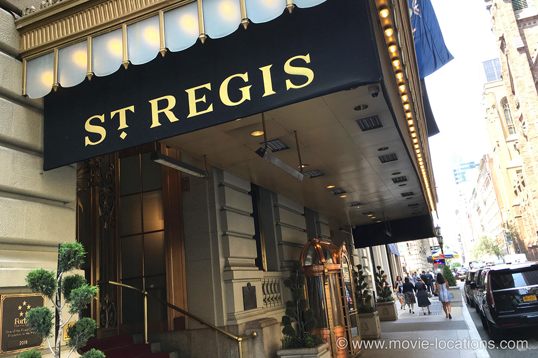 Hannah And Her Sisters filming location: St Regis New York, East 55th Street, New York