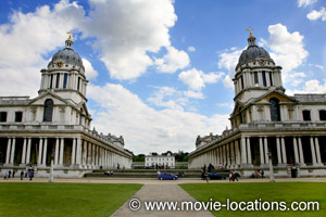 The Avengers location: Old Royal Naval College, Greenwich