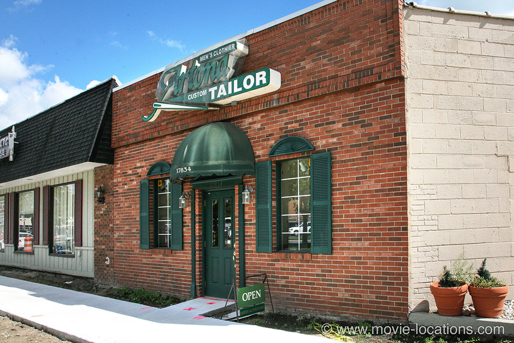 Gran Torino location: Artona Custom Tailoring, 17834 Mack Avenue, Grosse Pointe Park, Detroit