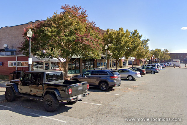 Guardians Of The Galaxy film location: Wall Street, Cartersville, Georgia