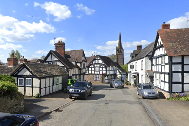 Hamnet film location: Broad Street, Weobley, Herefordshire
