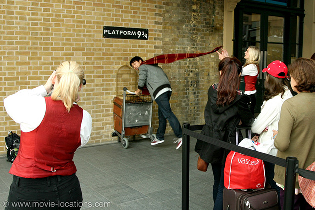 Harry Potter filming location: Platform 9 3/4, King's Cross Station, London NW1