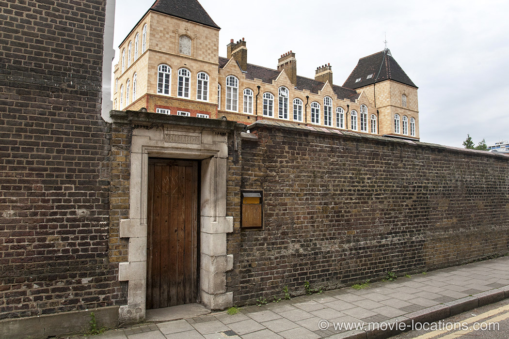 The Hitmman's Bodyguard filming location: Clerkenwell House of Detention, Sans Walk, London EC1