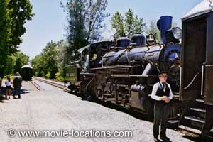 Back to the Future Part III filming location: Sierra Railroad, Jamestown, California