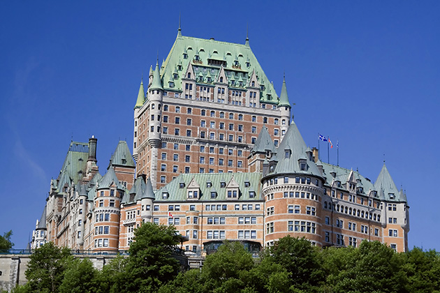 I Confess filming location: Chateau Frontenac, Quebec