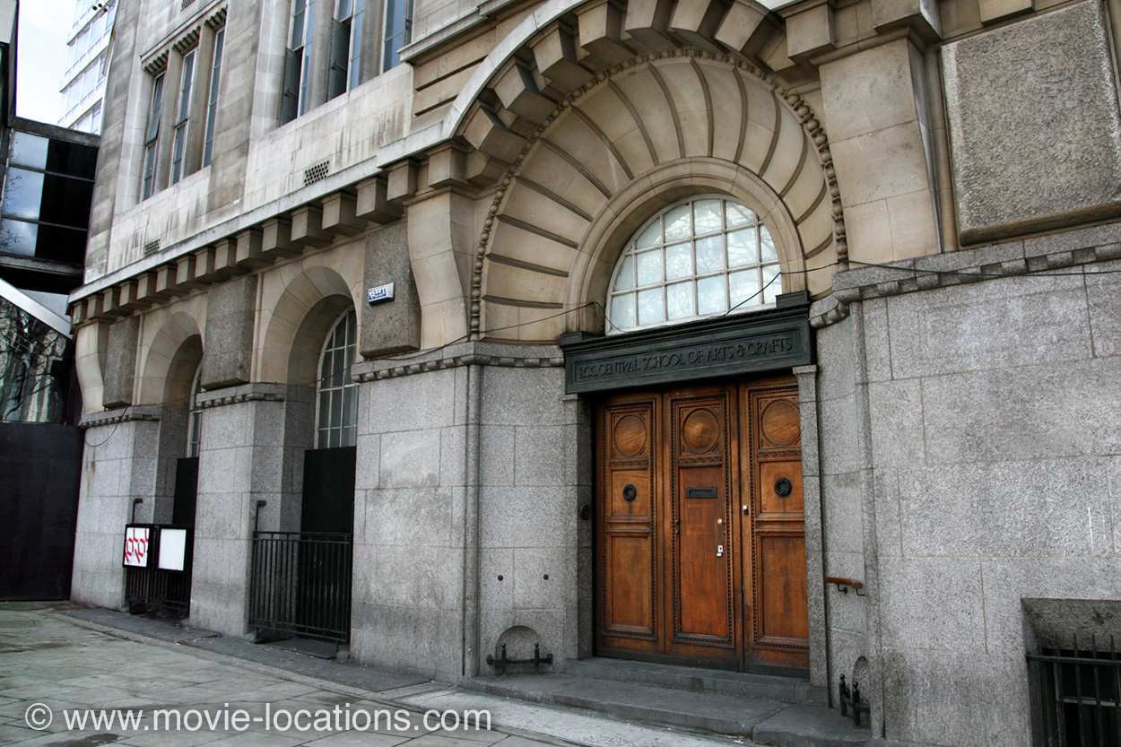 Suffragette film location: Lethaby Building, Southampton Row, London WC1