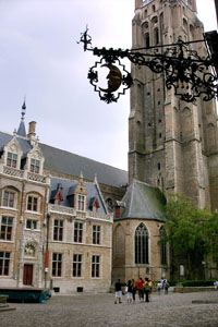 In Bruges location: Gruuthusestraat, Bruges