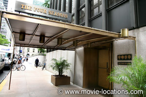 The Wolf Of Wall Street film location: Four Seasons Restaurant, East 52nd Street, New York