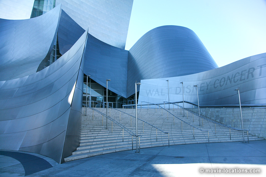 Iron Man location: Disney Concert Hall, downtown Los Angeles