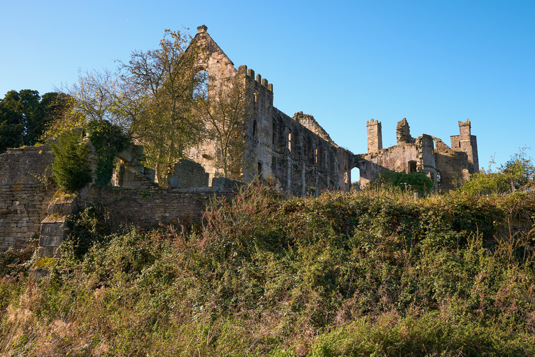 Jane Eyre film location: Wingfield Manor, Alfreton, Derbyshire