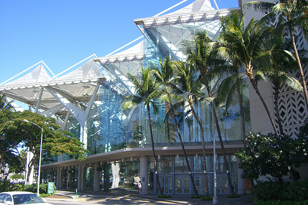Jurassic Park filming location: Hawaii Convention Center, Honolulu, Hawaii