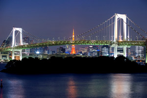 Kill Bill Vol.1 location: Rainbow Bridge, Tokyo