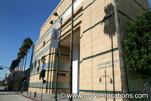 L.A. Story location: the Los Angeles County Museum of Art, Wilshire Boulevard, Los Angeles