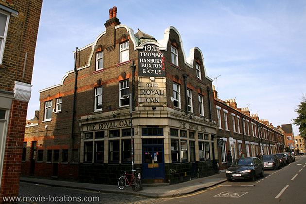 Legend location: The Royal Oak, Columbia Road, London E2