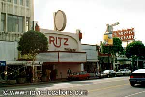 Lethal Weapon location: Ritz Theater, Hollywood Boulevard, Hollywood, Los Angeles