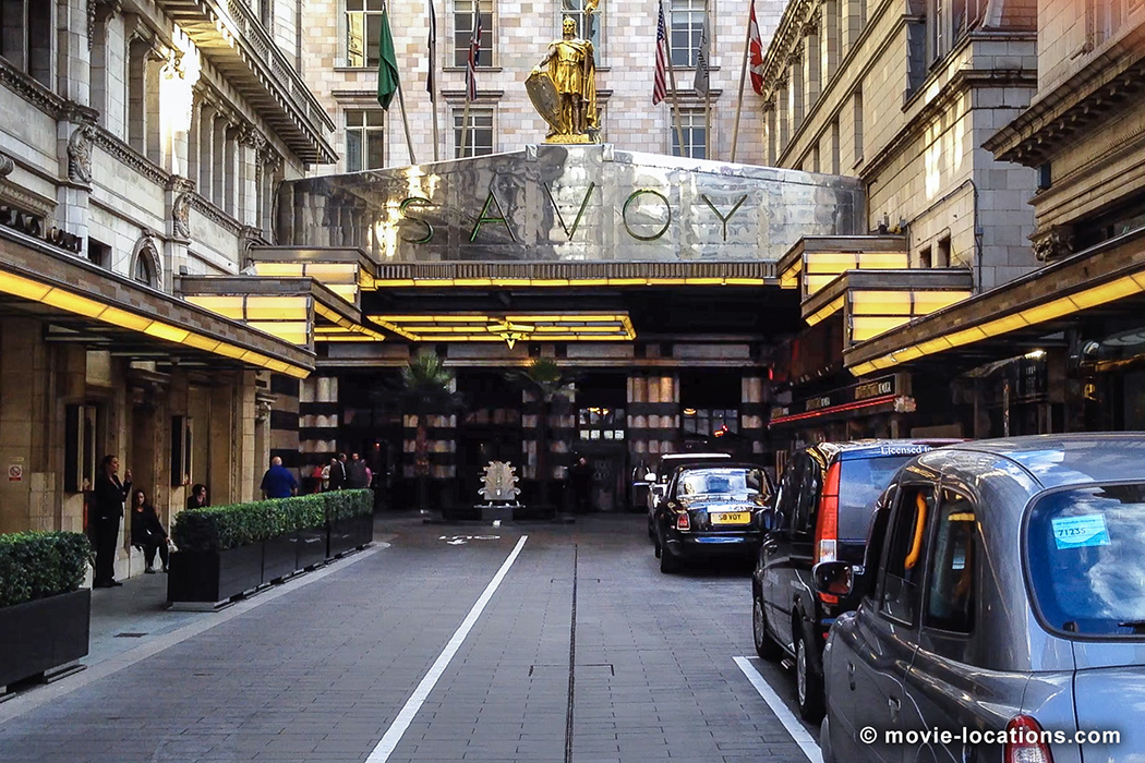 The Long Good Friday filming location: The Savoy, the Strand, London