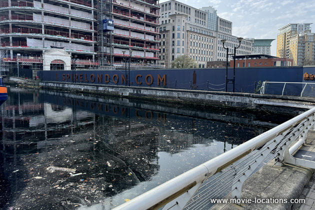 The Long Good Friday film location: North Quay, West India Dock, Docklands