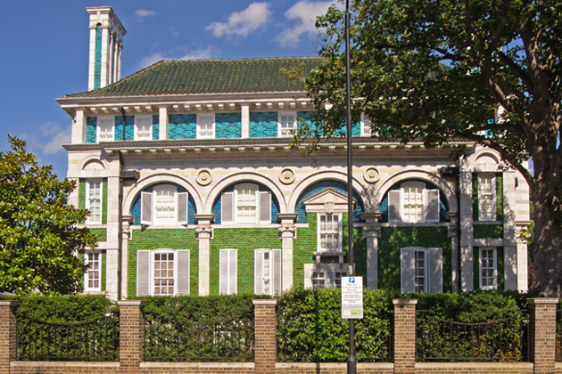 Mahler film location: Debenham House, Addison Road, Holland Park, London