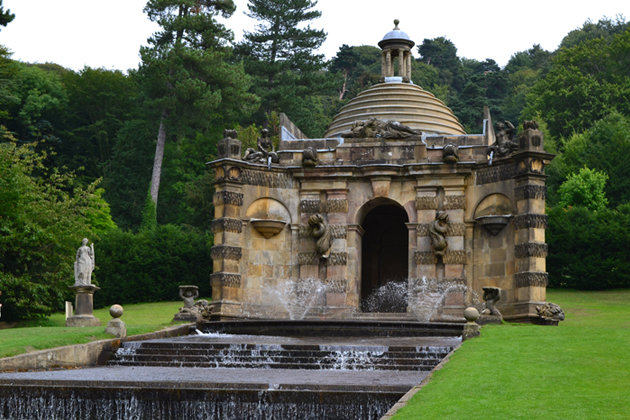 Mahler film location: Grand Cascade, Chatsworth House, Bakewell, Derbyshire