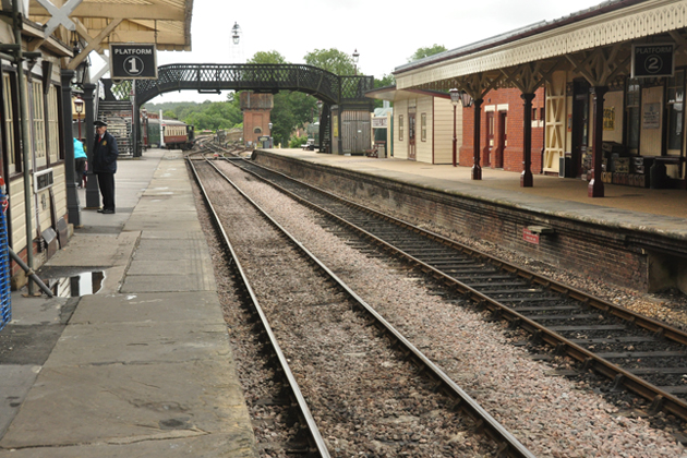 Mahler film location: Sheffield Park Railway Station, East Sussex