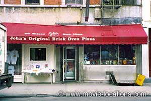 Manhattan location: John's Pizza, Bleecker Street, Greenwich Village, New York