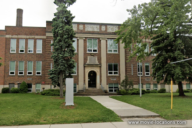 Mean Girls film location: Etobicoke Collegiate Institute, Mongomery Road, Etobicoke, Ontario