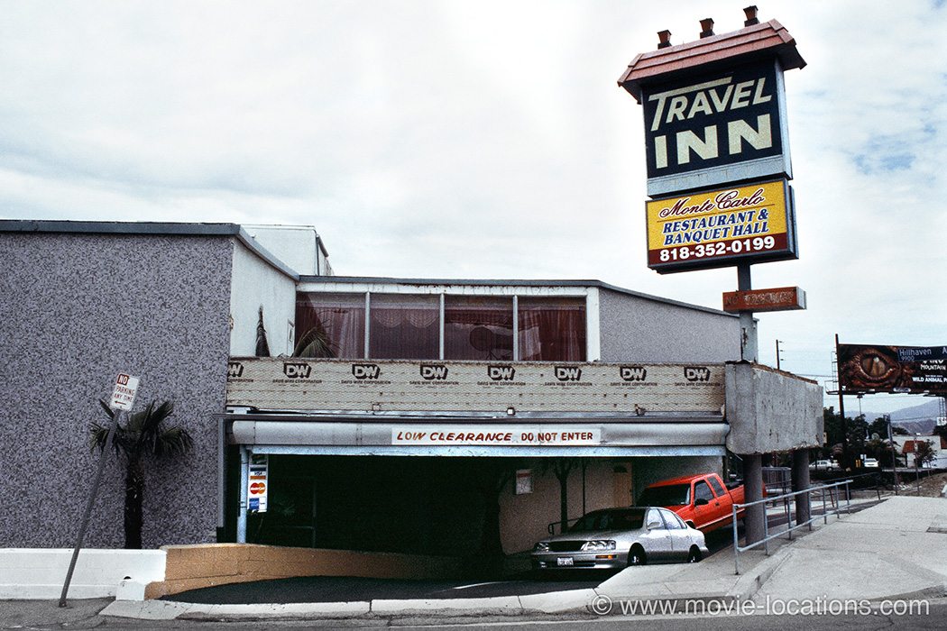 Memento location: Travel Inn, Foothill Boulevard, Tujunga, San Fernando Valley