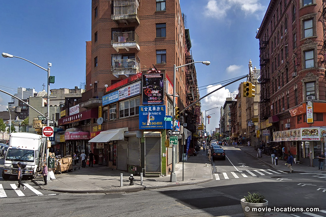 Men In Black 3 filming location: Eldridge Street, Chinatown, New York