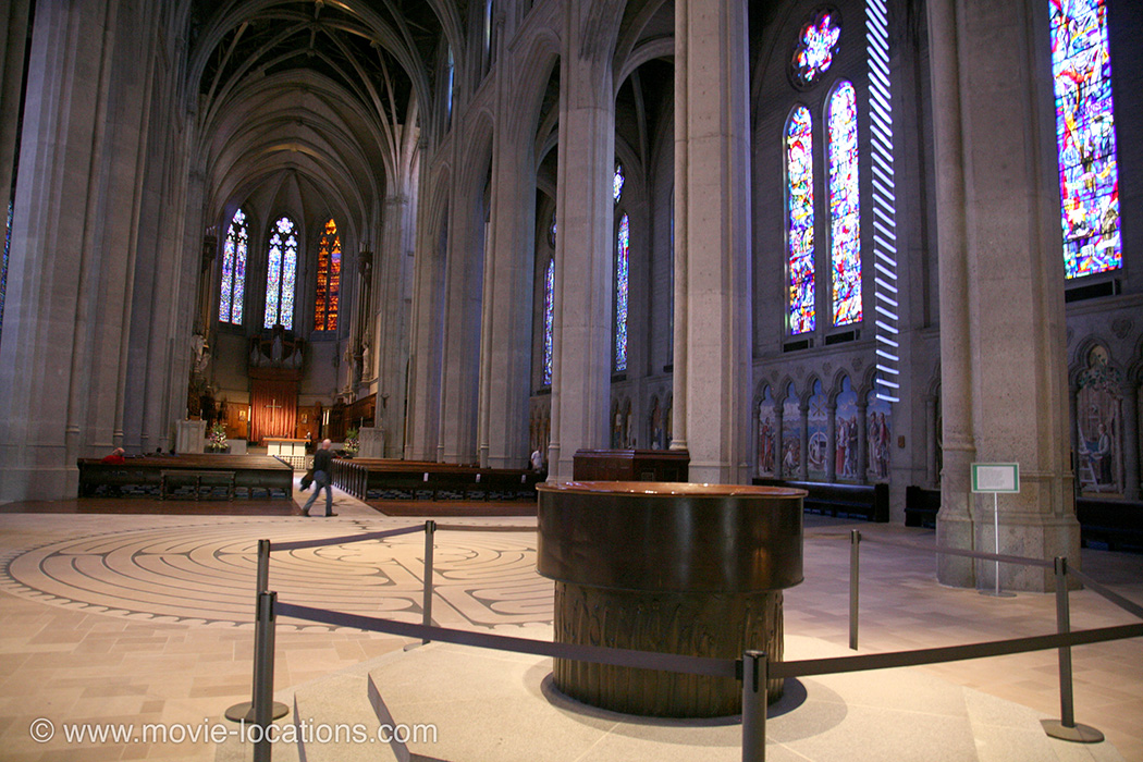 Milk filming location: Grace Cathedral, California Street, San Francisco