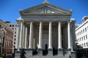 Miller's Crossing film location: Gallier Hall, St Charles Avenue, New Orleans