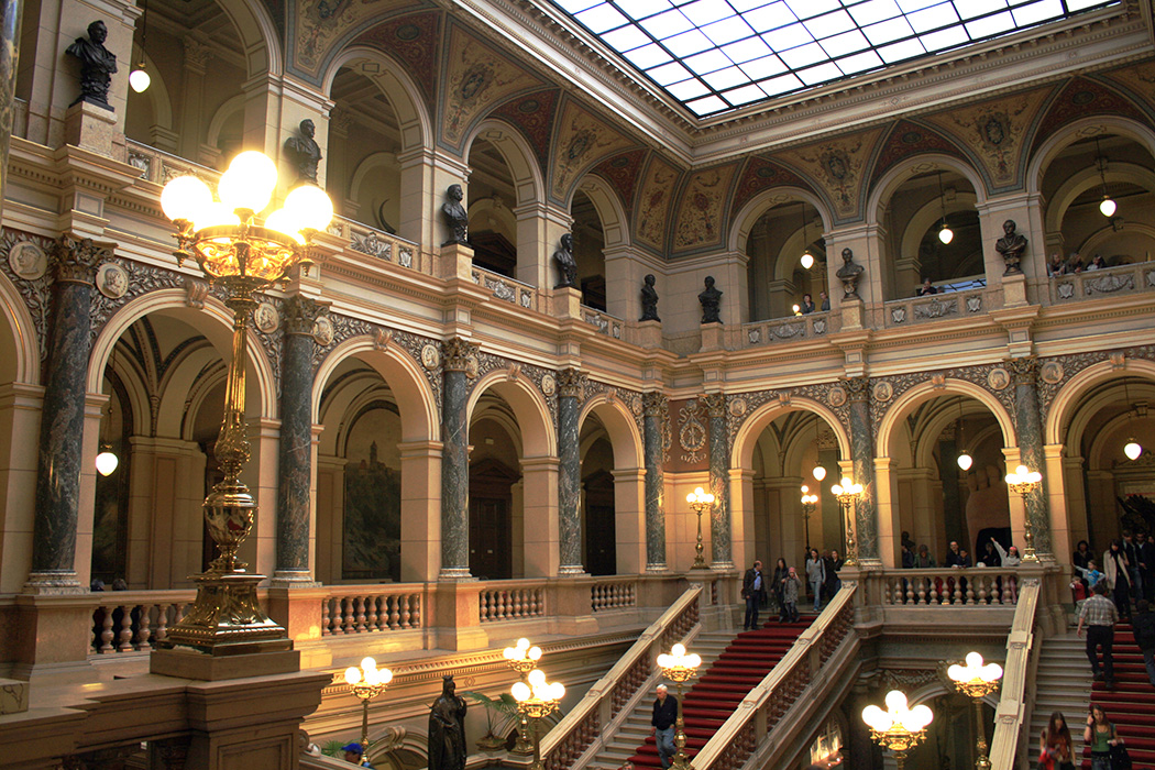 The Omen (2006) location: National Museum, Prague