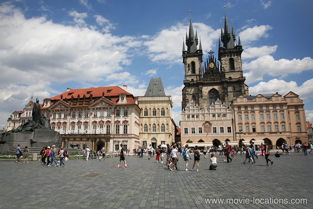 Mission: Impossible location: Old Town Square, Prague