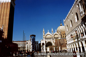Moonraker location: Piazza San Marco, Venice
