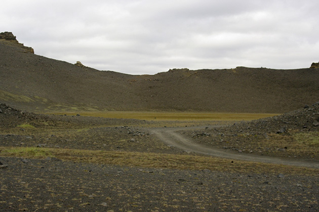 Oblivion filming location: Hrossaborg Crater, Iceland
