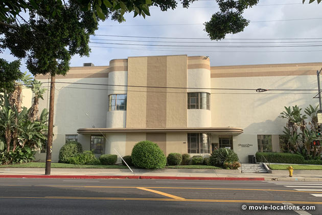 Once Upon A Time In Hollywood filming location: Studio Four Building, Paramount Pictures, Melrose Avenue, Hollywood