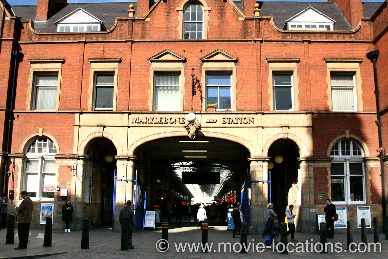 Paddington filming location: Marylebone Station