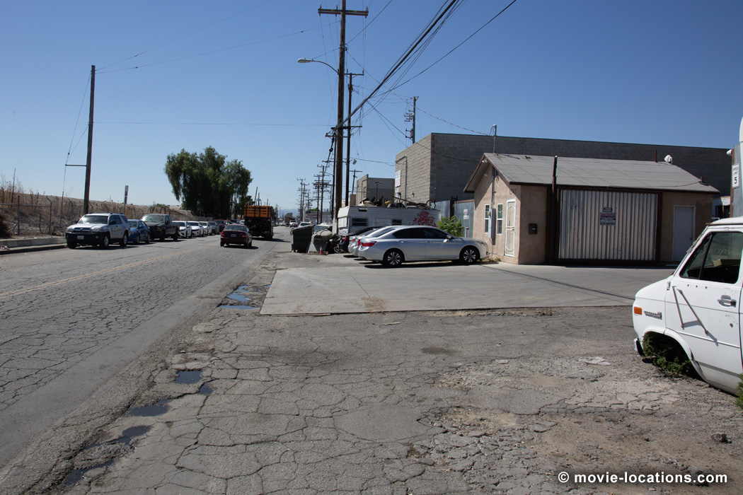 Pulp Fiction film location: Branford Street, Sun Valley, San Fernando Valley