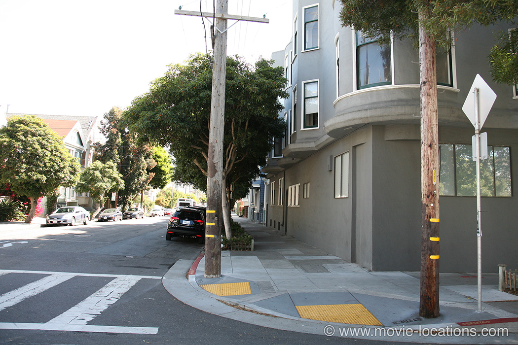 The Pursuit Of Happyness filming location: Hermann Street, Duboce Park, San Francisco