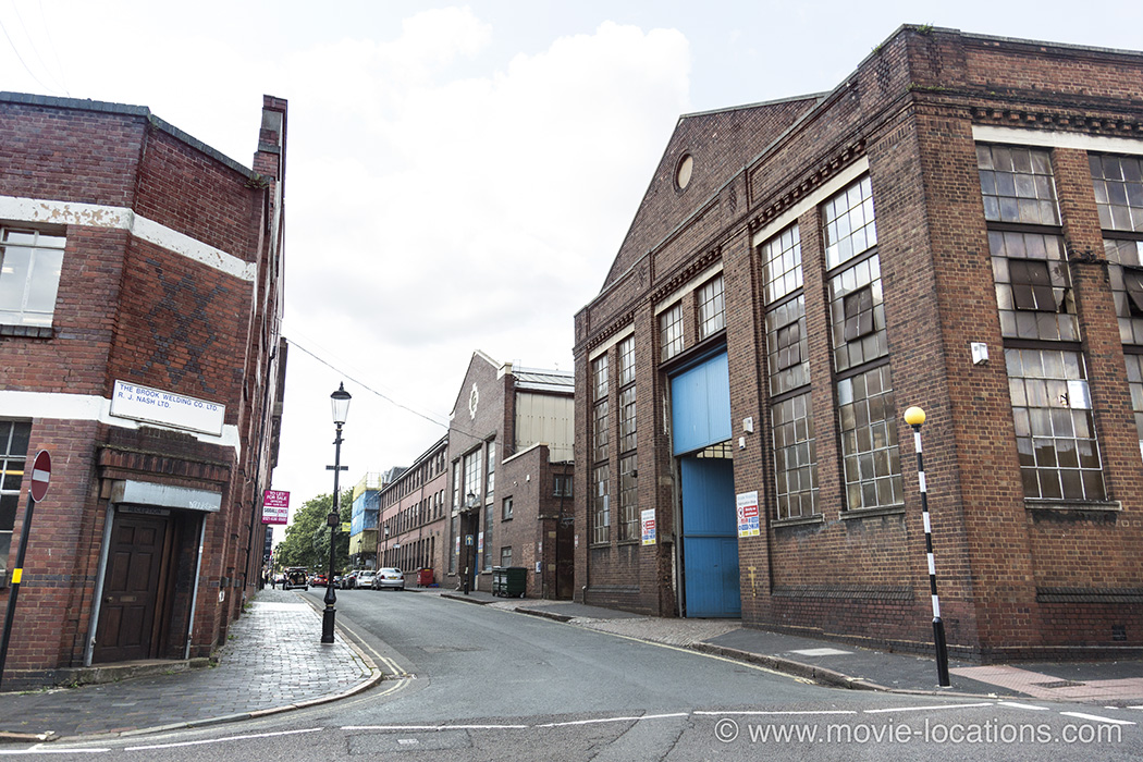 Ready Player One filming location: Mary Ann Street at Livery Street, Birmingham
