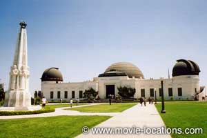 House On Haunted Hill filming location: Griffith Observatory, Griffith Park, Los Angeles