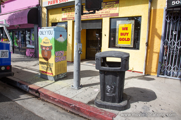 Reservoir Dogs film location: Figueroa street at 59th Avenue, Highland Park, Los Angeles