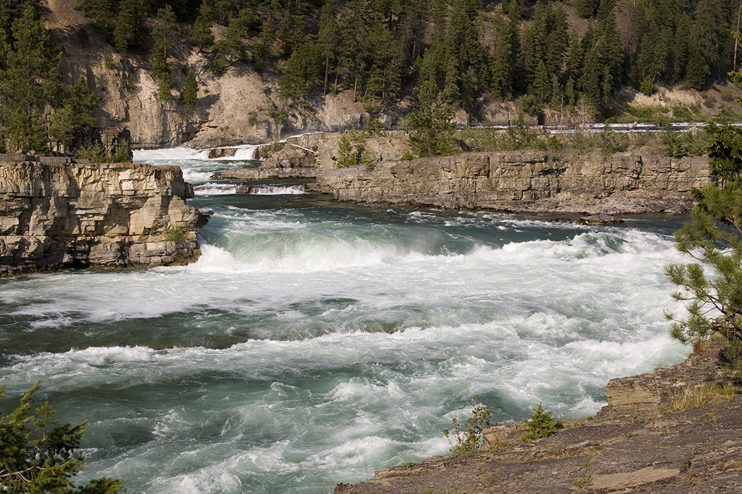 The Revenant filming location: Kootenai Falls, Montana