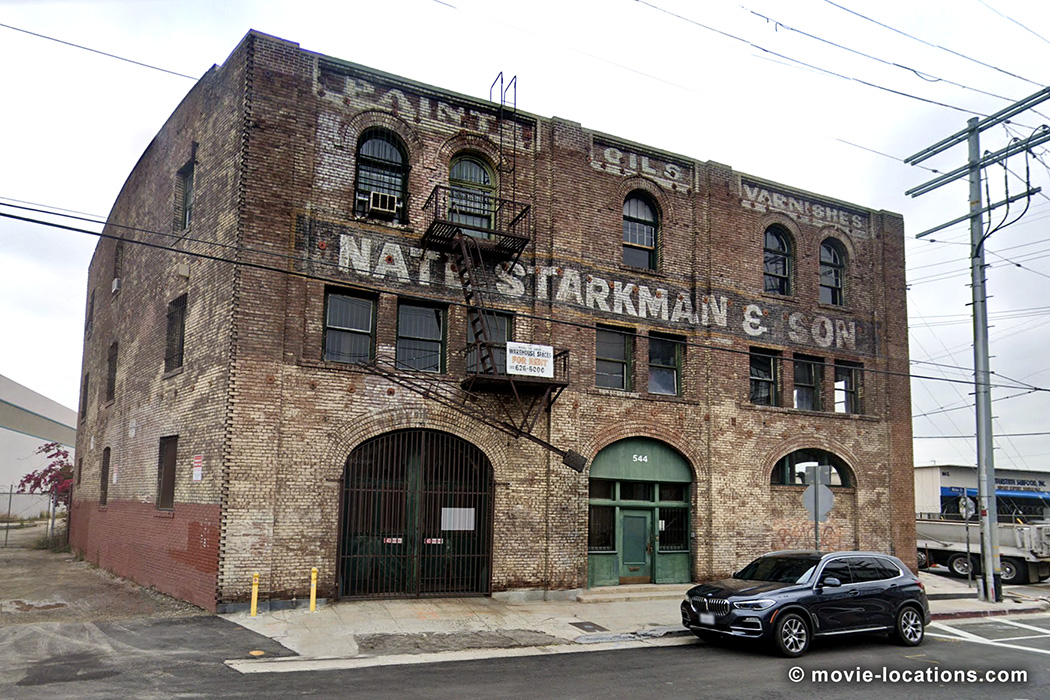 Saw film location: Starkman Building, Mateo Street, Downtown Los Angeles