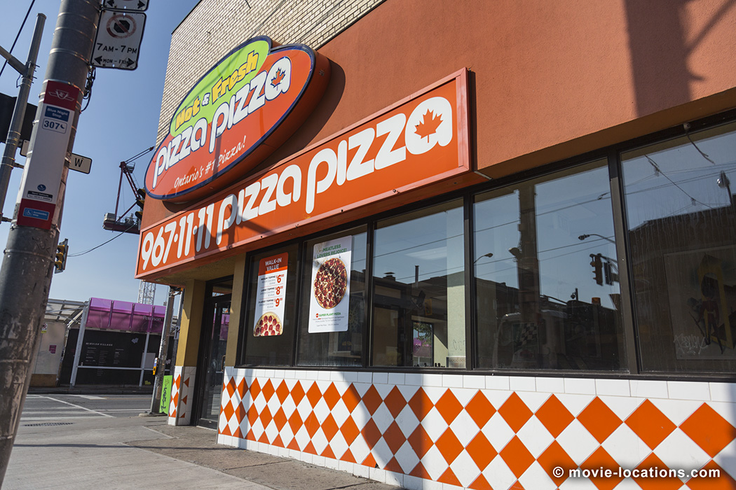 Scott Pilgrim vs The World film location: Pizza Pizza, Bloor Street West, Toronto